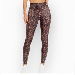 SPANX Faux Leather NWT Snake Shine Leggings
Mocha Snake - size M